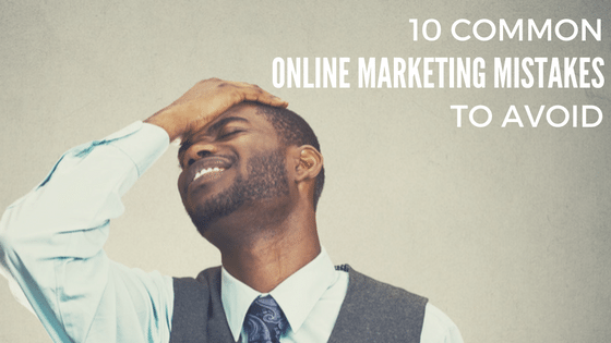 online marketing mistakes