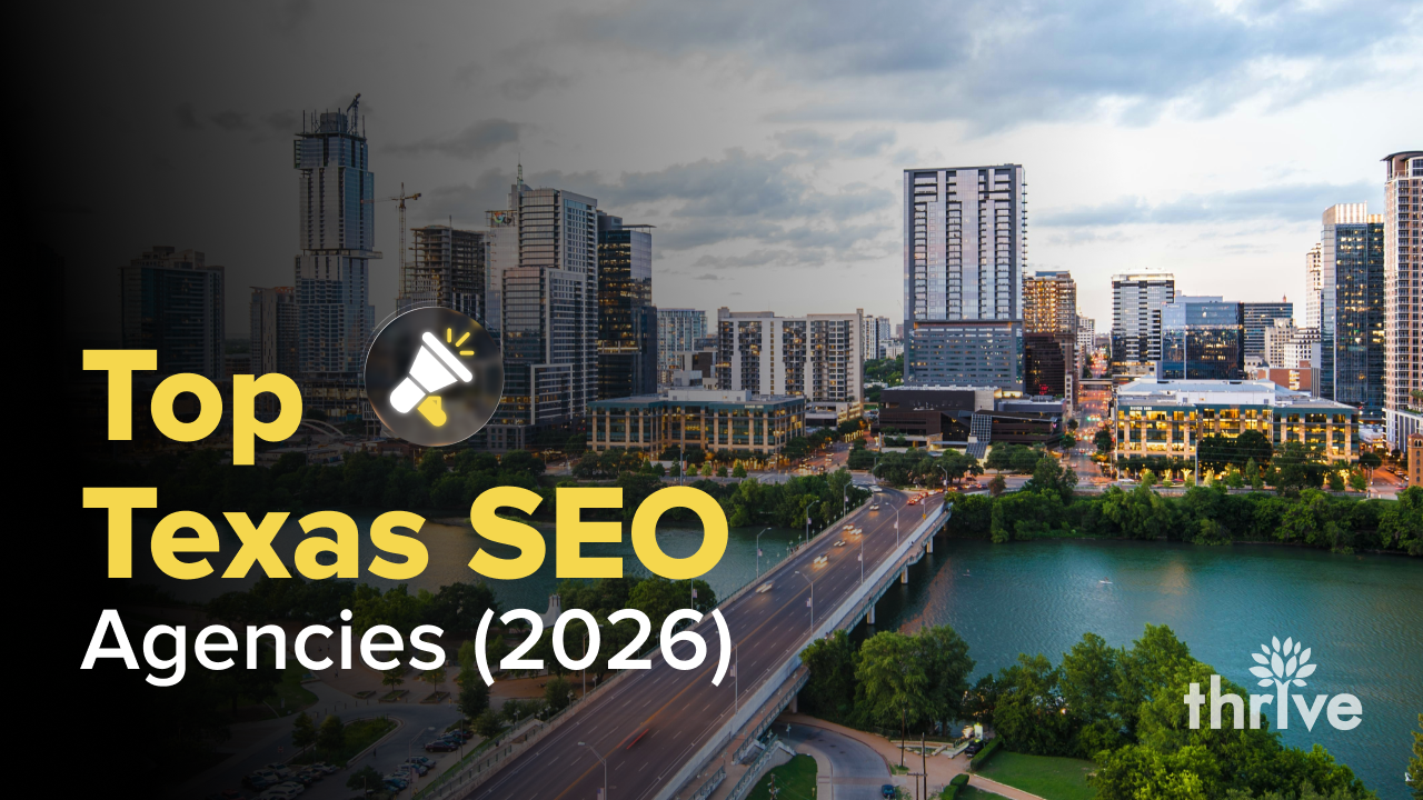 11 Texas SEO Companies in 2026 1280x720