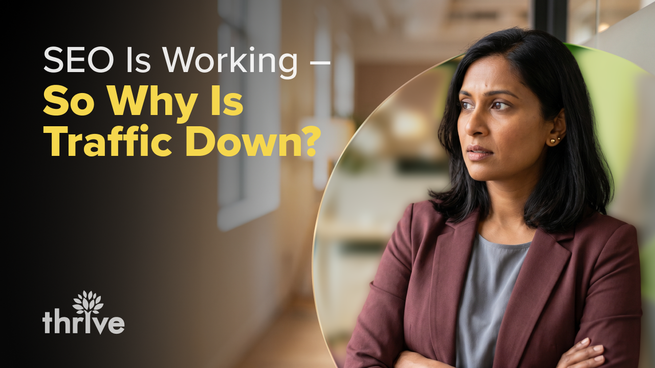 5 Reasons Your Organic Traffic Has Declined 1280x720