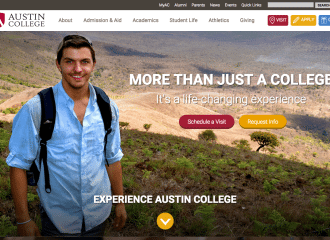 college website design