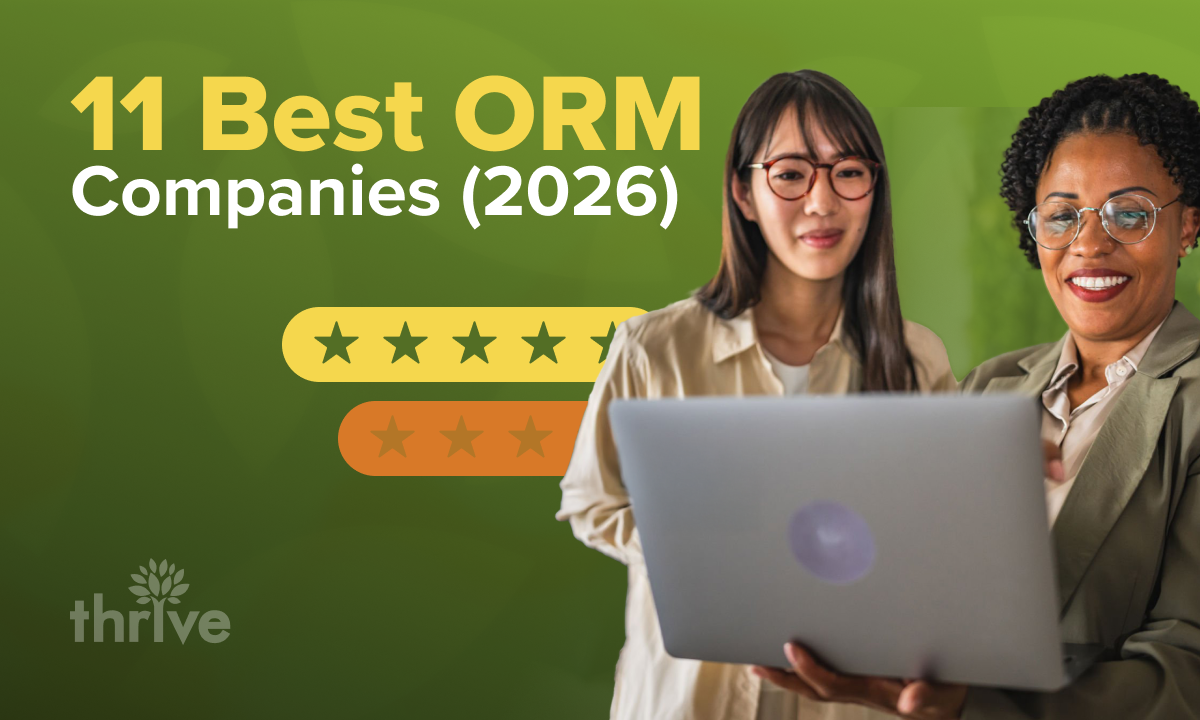 Top Reputation Management Companies in 2026 | Thrive