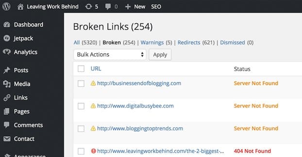 Broken-Link-Checker-Wordpress