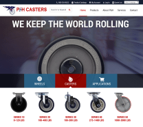 P&H Casters Website Design