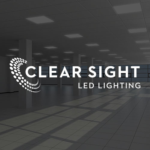 Clear Sight LED Lighting logo Design