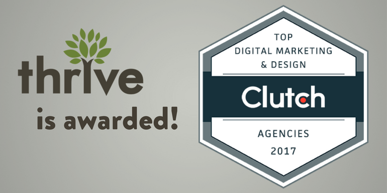 Clutch Award for being top Digital Marketing 2017
