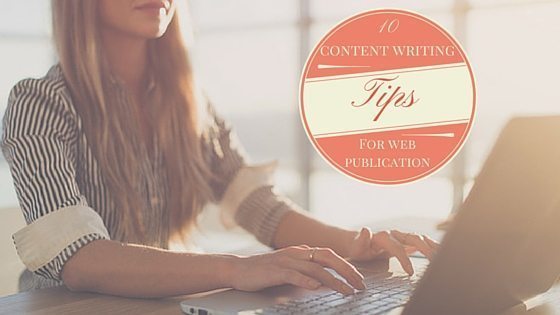 Tips About Content Writing For Web Publication