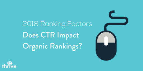 ctr organic rankings factor