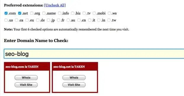 Domain-Availability