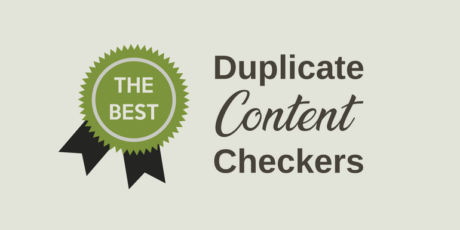 Duplicate Content Checkers