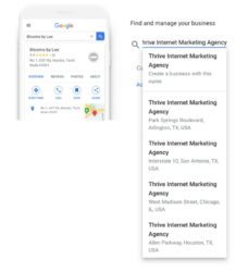 GBP Create a Profile Page