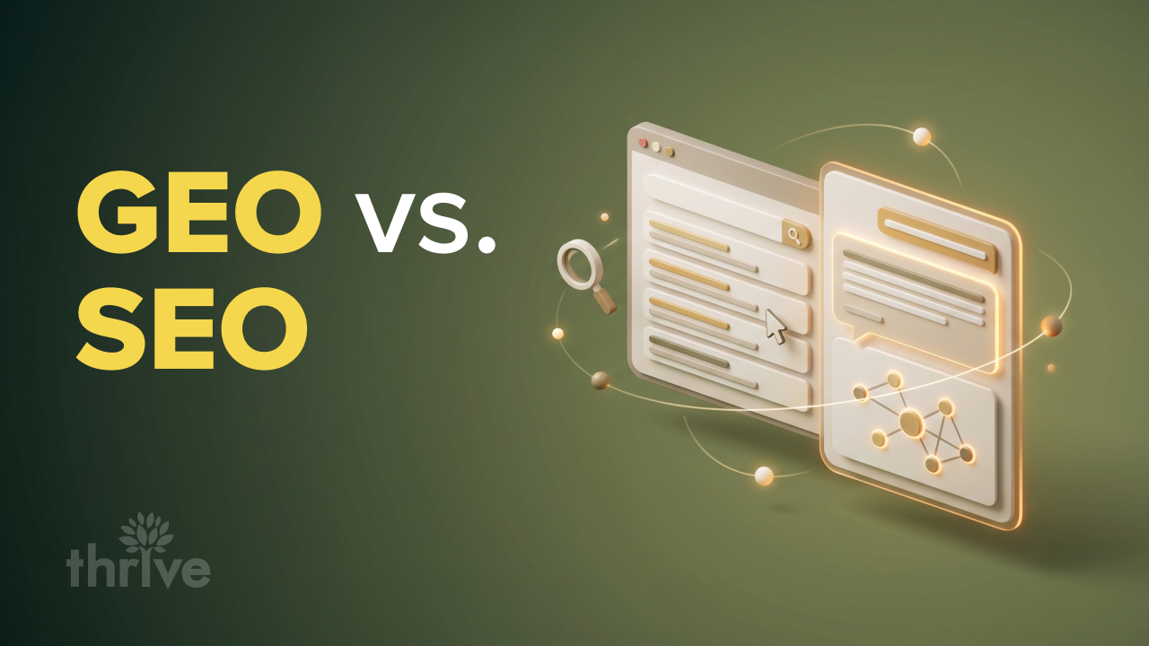 Generative Engine Optimization vs. Traditional SEO 1280x720