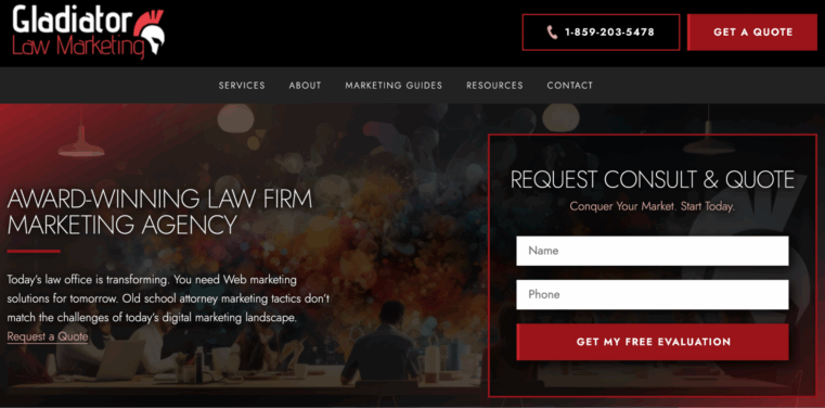 Gladiator Law Marketing