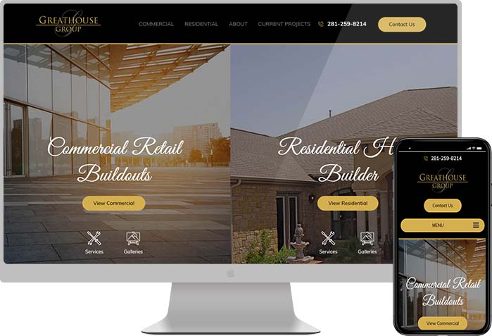 Greathouse Group website preview
