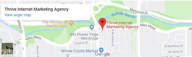 Houston Thrive office location Houston Thrive office location
