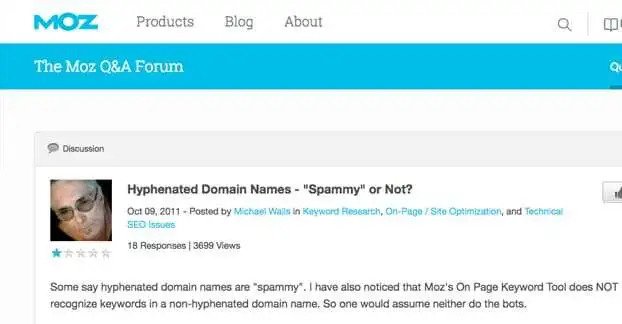 Hyphenated-Domains-Spammy