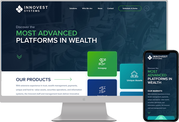 Innovest Systems website preview
