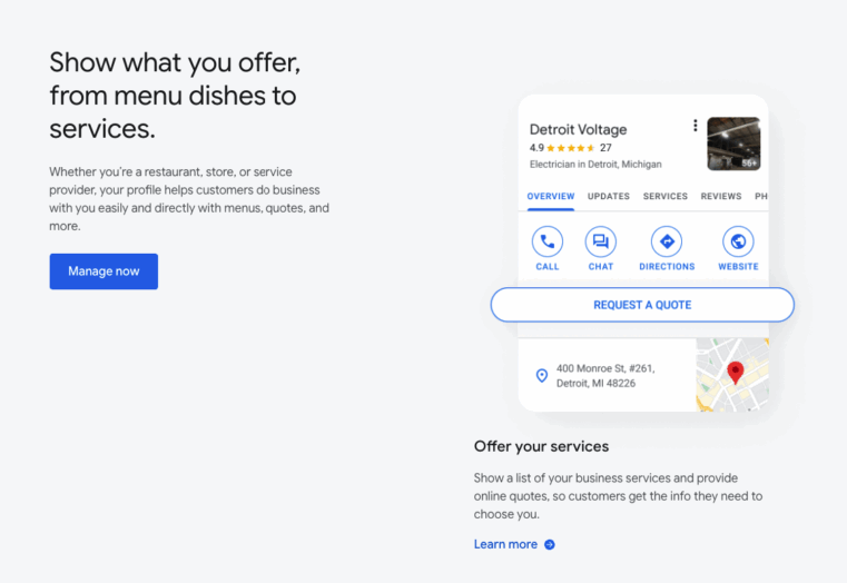 Online Business Profiles