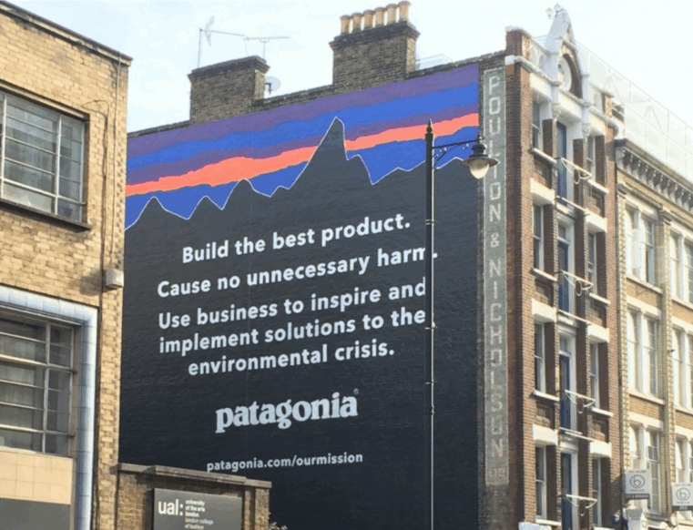 Patagonia’s environment campaign in London