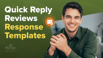 Quick Reply Reviews Response Templates