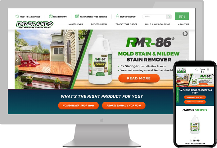 RMR Solutions website preview
