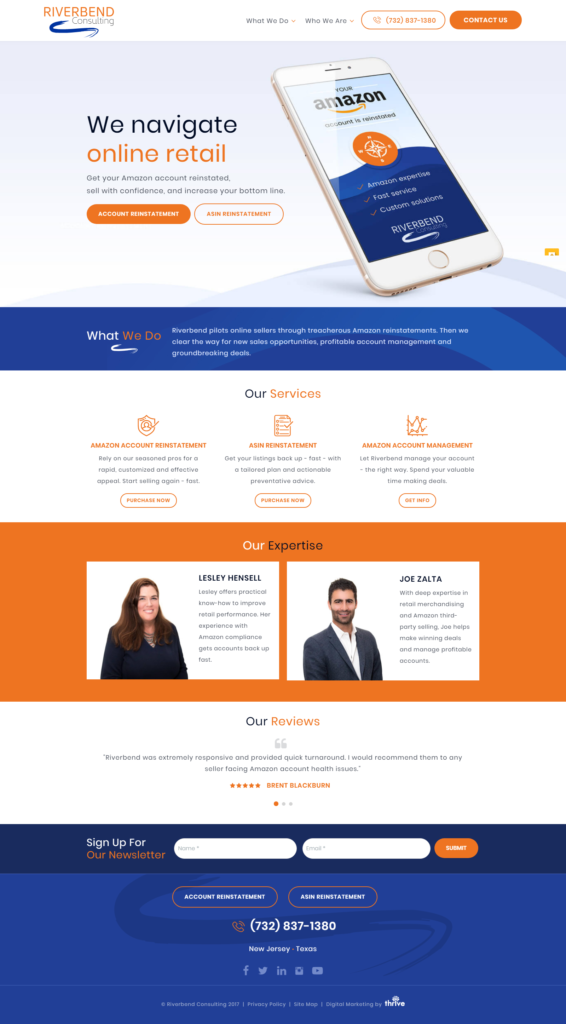 Riverbend Consulting Website