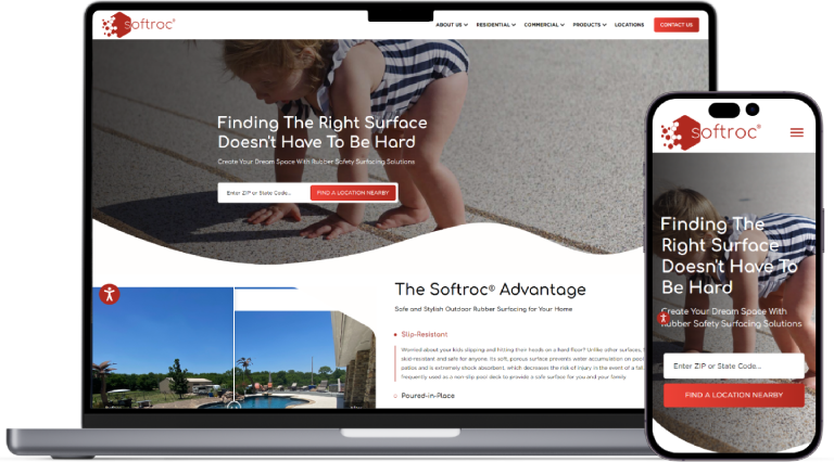 Softroc website preview