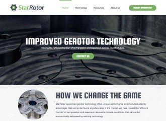 StarRotor Website Design