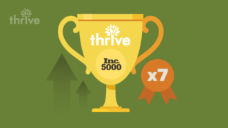 Thrive Named to Inc. 5000 List of Fastest-Growing Companies in America for 7th Consecutive Year