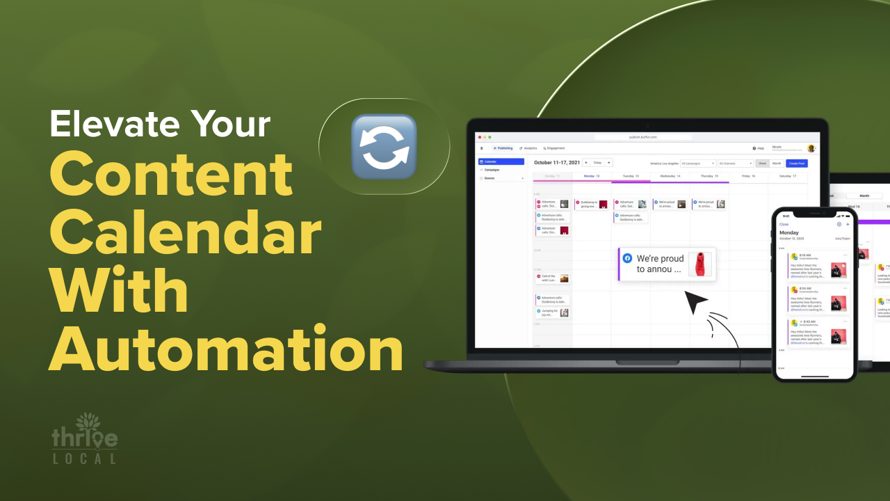 The Benefits of Using a Content Calendar and the Power of Automation 1280x720