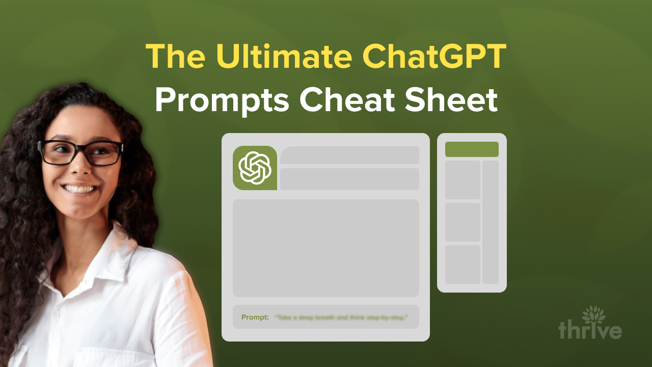 The Ultimate ChatGPT Prompt Cheat Sheet