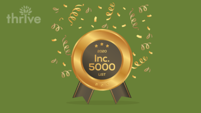 Thrive Named to Inc. 5000 List of Fastest-Growing Companies