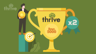 Thrive recognized for second year in a row as Inc. 5000 Fastest-Growing Company