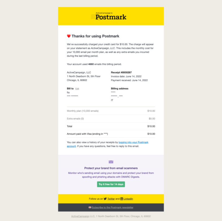 Transactional Emails
