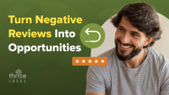 Turn Negative Reviews into Opportunities