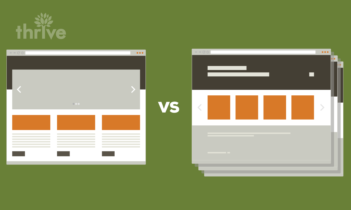 Franchise landing page vs franchise microsite