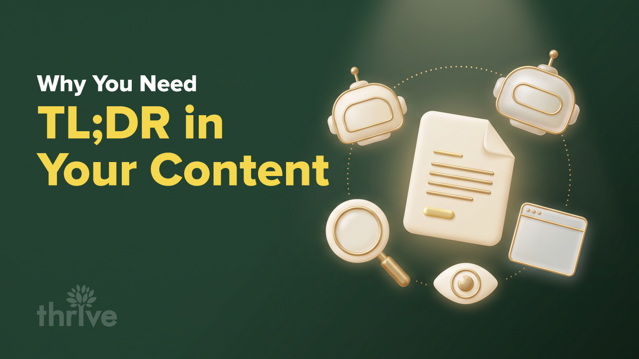 Why Your Content Needs TL;DR for More AI Visibility 1280x720