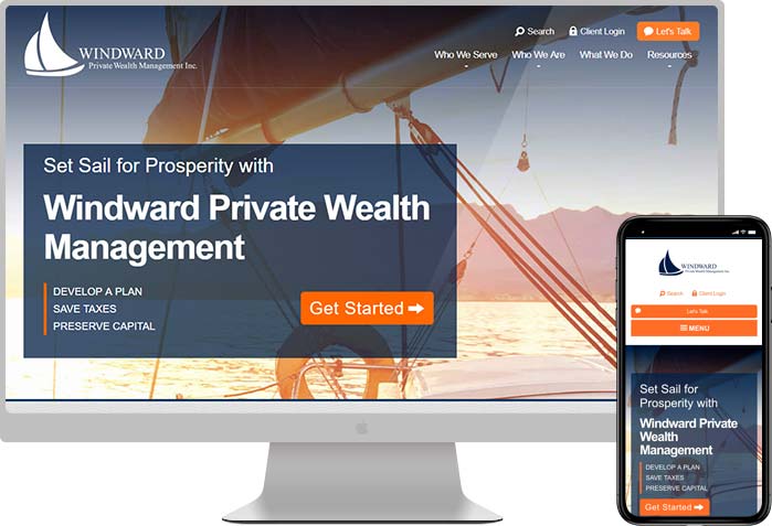 Windward website preview