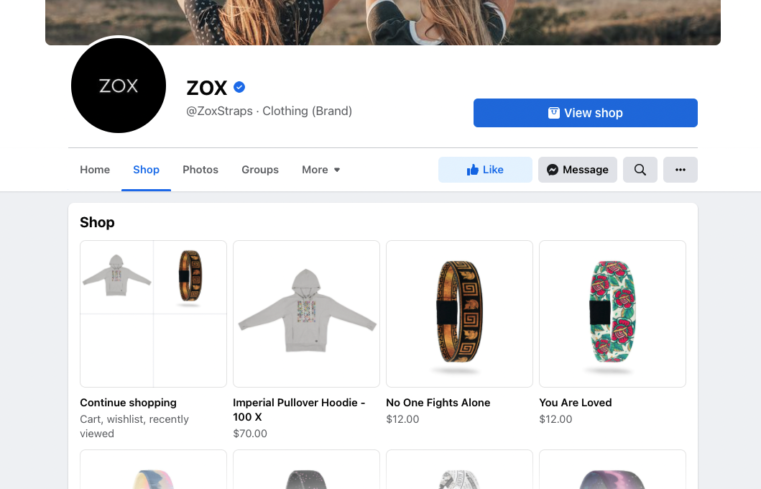 Zox’s Facebook