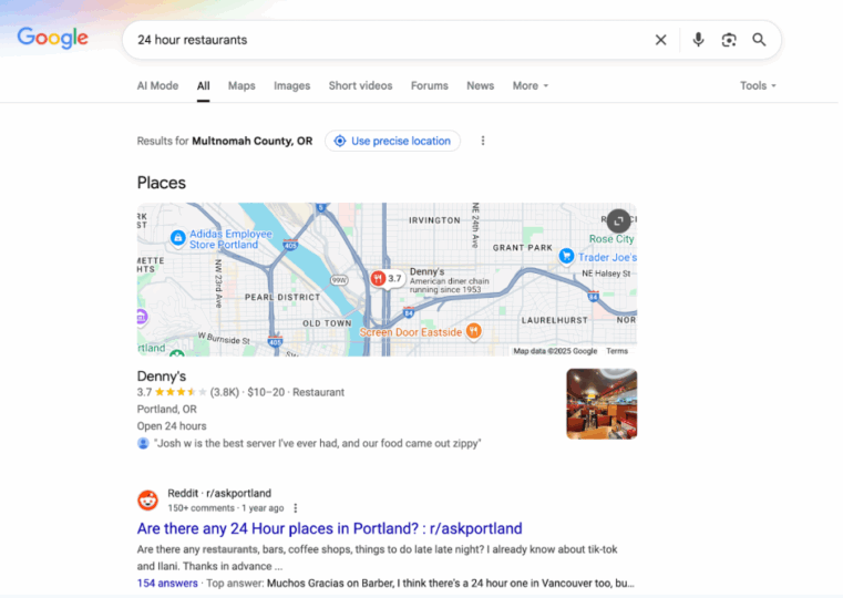 accurate and consistent business information