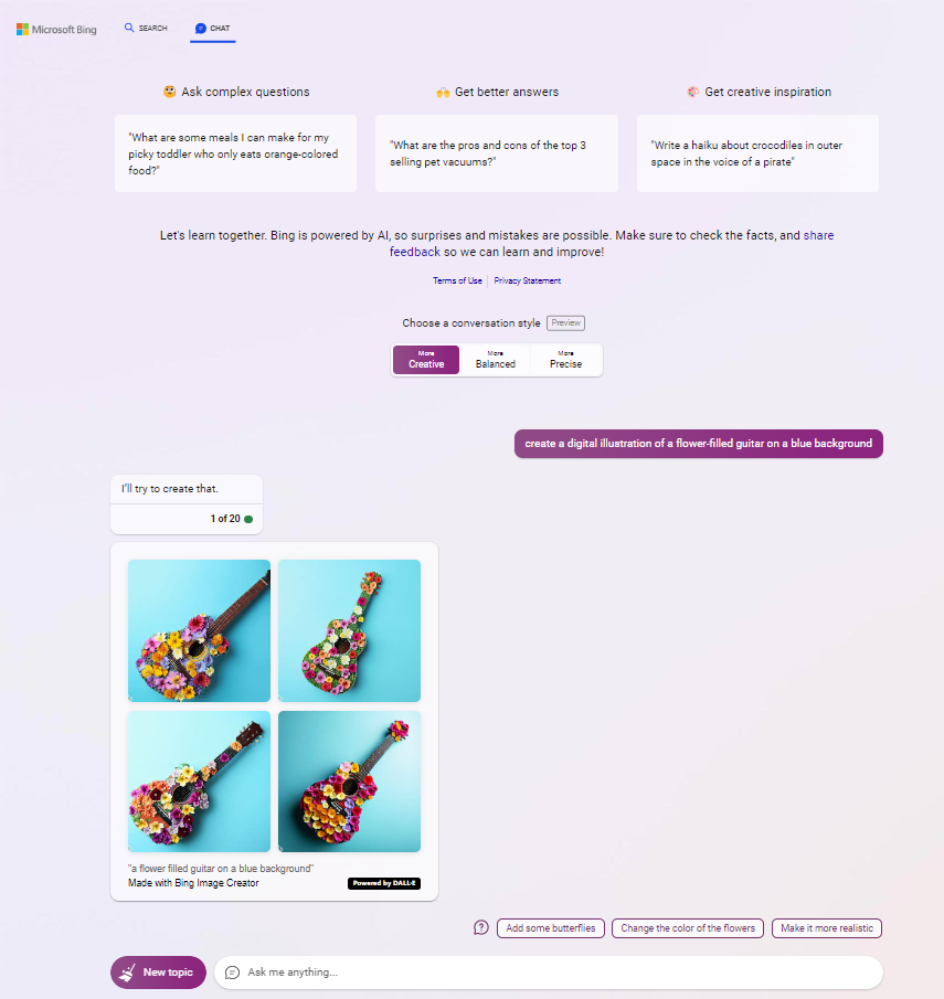 AI Isn't for Words Only: Bing Image Creator Tool | Thrive Agency