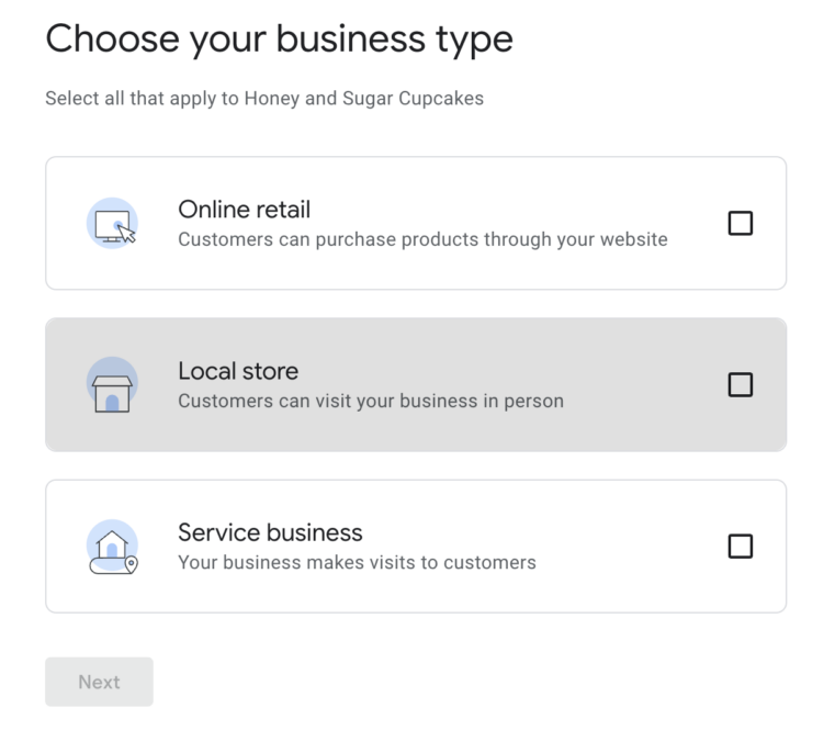 business type