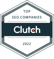 Clutch Top SEO Companies Badge