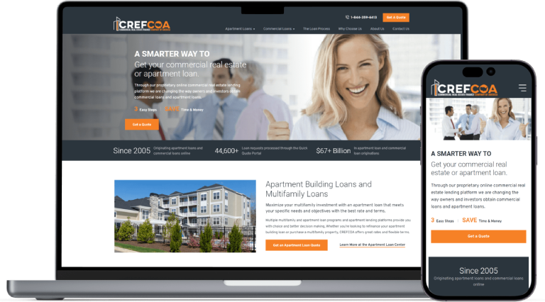Crefcoa website preview