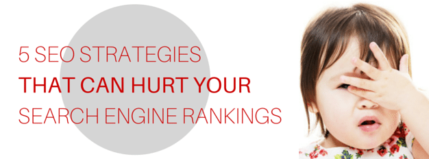 5 SEO Methods That Kill Search Rankings