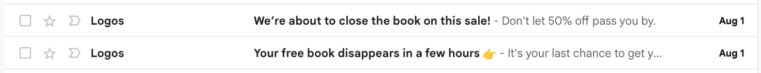 Attractive Subject Line
