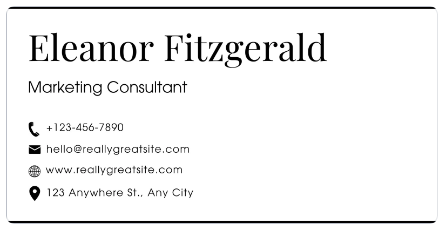 Professional Signature