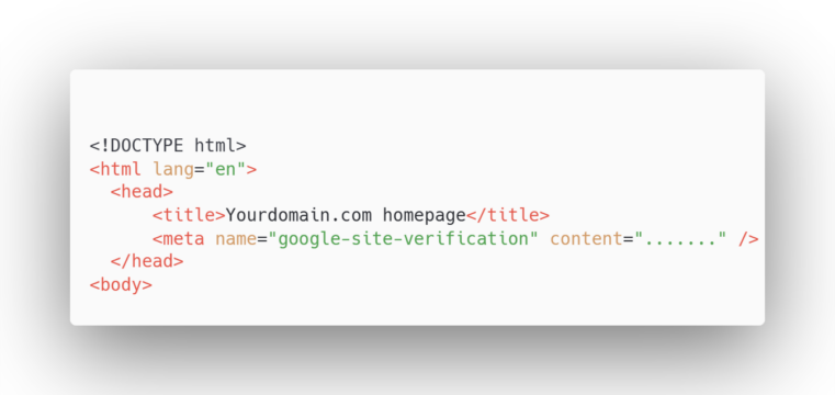 html tag verification