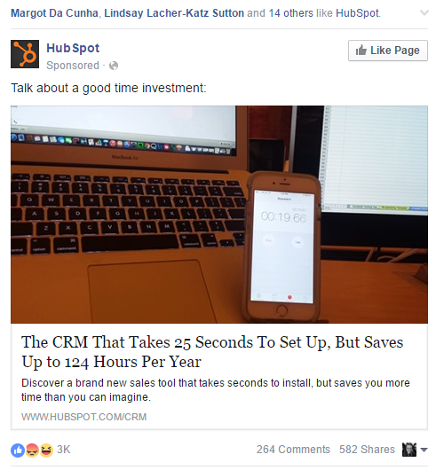 hubspot FB ads