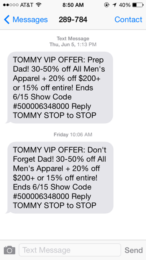 Promotional SMS Marketing