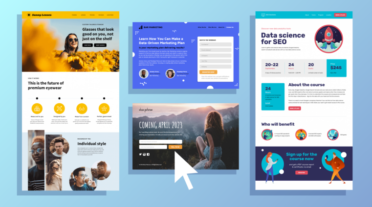 landing page examples